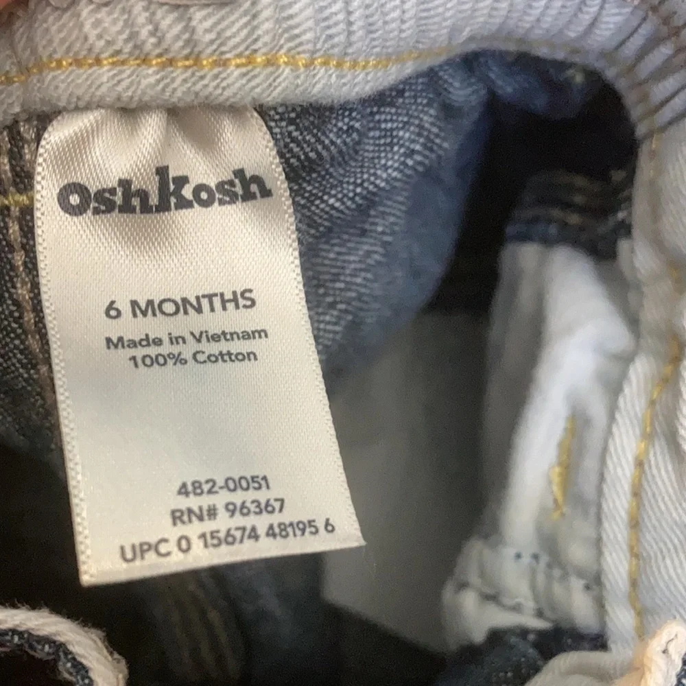 FINAL MARKDOWN Oshkosh denim jeans 6months